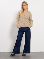 M&Co Petite Short Cable Cardigan - Imagen 5 de 6