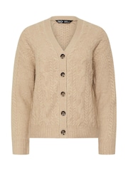 M&Co Petite Short Cable Cardigan - Imagen 6 de 6