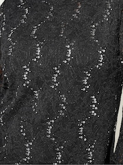 Yours Curve Black Lace Party Dress - Image 5 of 5