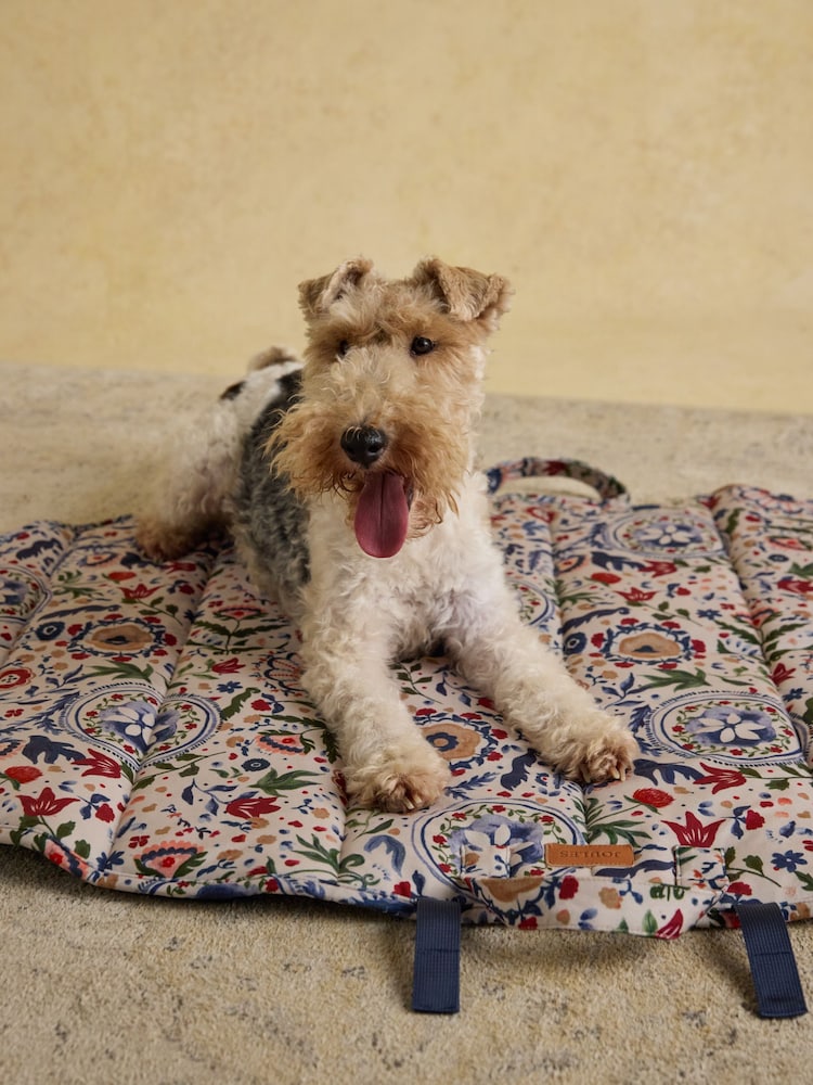 Joules Festival Floral Travel Mat - Image 1 of 7 Joules Festival Floral Travel Mat - Image 1 of 7