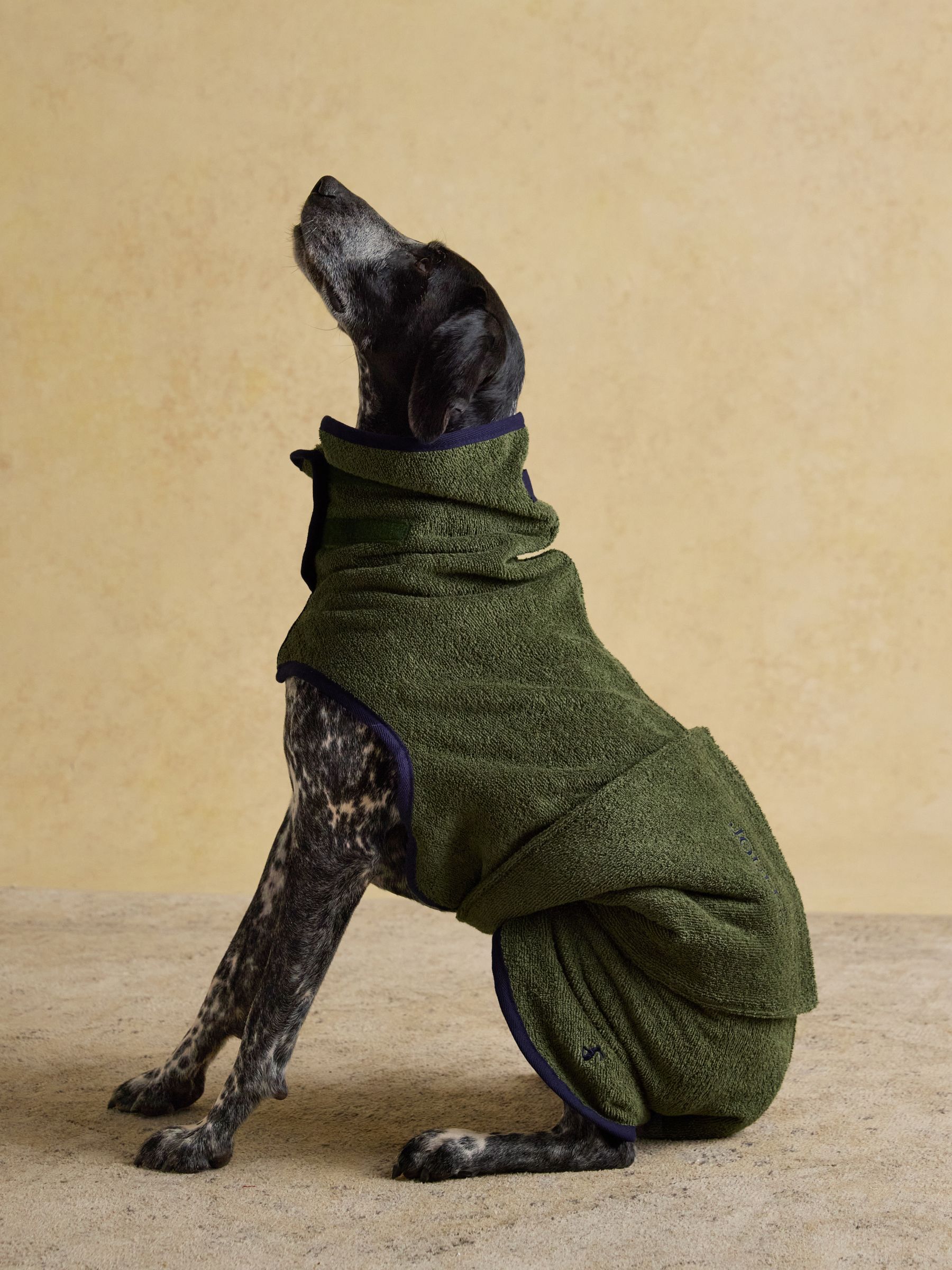 Joules Khaki Dog Drying Coat