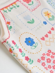 Cream Vest Baby Bodysuits 5 Pack - Image 11 of 12