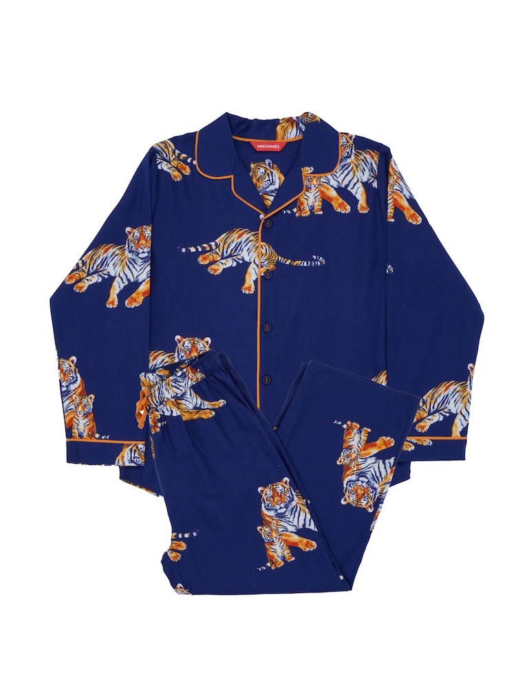 Cyberjammies Tiger Print Pyjamas Set - 圖片 4,共 4 Cyberjammies Tiger Print Pyjamas Set - 圖片 4,共 4
