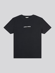 Jack Wills Black Debdon Regular Fit T-Shirt - Image 4 of 6