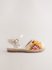Bright Crochet Espadrille Sandals - Image 2 of 5