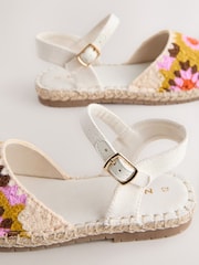 Bright Crochet Espadrille Sandals - Image 4 of 5