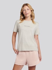 Jack Wills Light Ash Marl Debdon Regular Fit T-Shirt - Image 4 of 9