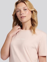 Jack Wills Pink Debdon Regular Fit T-Shirt - Image 3 of 6