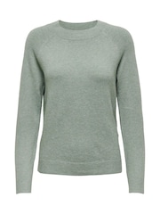 ONLY Green Knitted Long Sleeve Jumper - Image 5 of 6