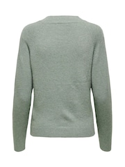 ONLY Green Knitted Long Sleeve Jumper - Image 6 of 6
