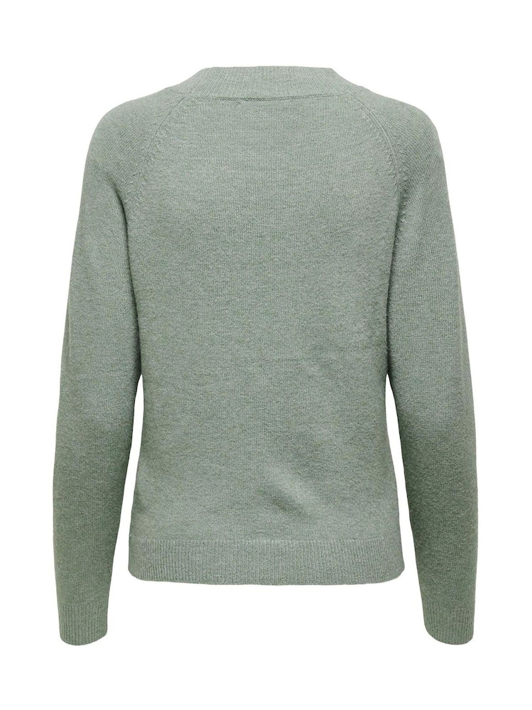 ONLY Green Knitted Long Sleeve Jumper - Image 6 of 6 ONLY Green Knitted Long Sleeve Jumper - Image 6 of 6