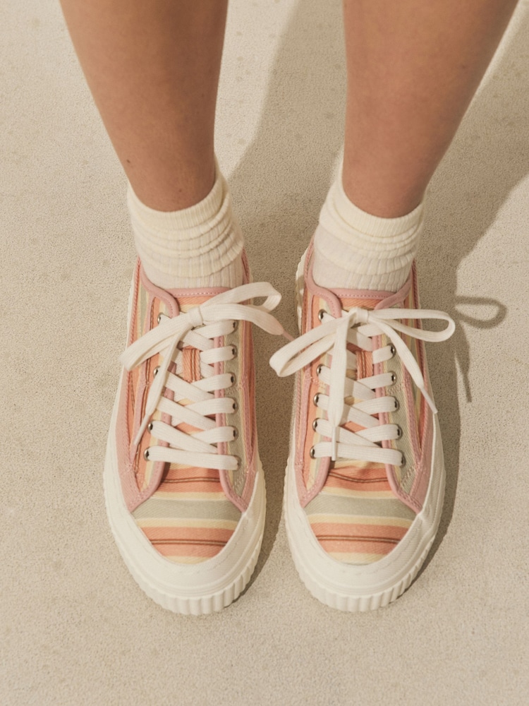 Multi Forever Comfort® Chunky Sole Lace Up Trainers - Image 1 of 3