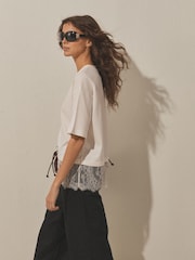 Schwarz - Wrap-Around-Sonnenbrille - Bild 3 von 6