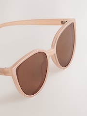 Nude Cat Eye Sunglasses - Image 5 of 5