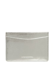 Pure Luxuries London Silver 'Anna' Leather Card Holder - Image 1 of 3