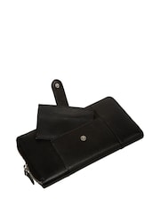 Schwarz - Pure Luxuries London April Leather Purse - Bild 3 von 3