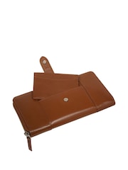 Braun - Pure Luxuries London April Leather Purse - Bild 3 von 4