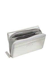 Silber - Pure Luxuries London Belle Leather Purse - Bild 3 von 4
