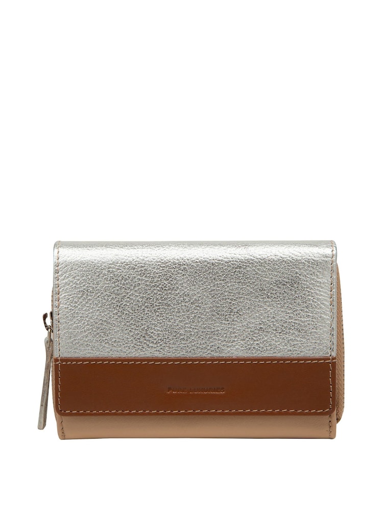 Pure Luxuries London 'Claire' Leather Black Purse - Image 1 of 4