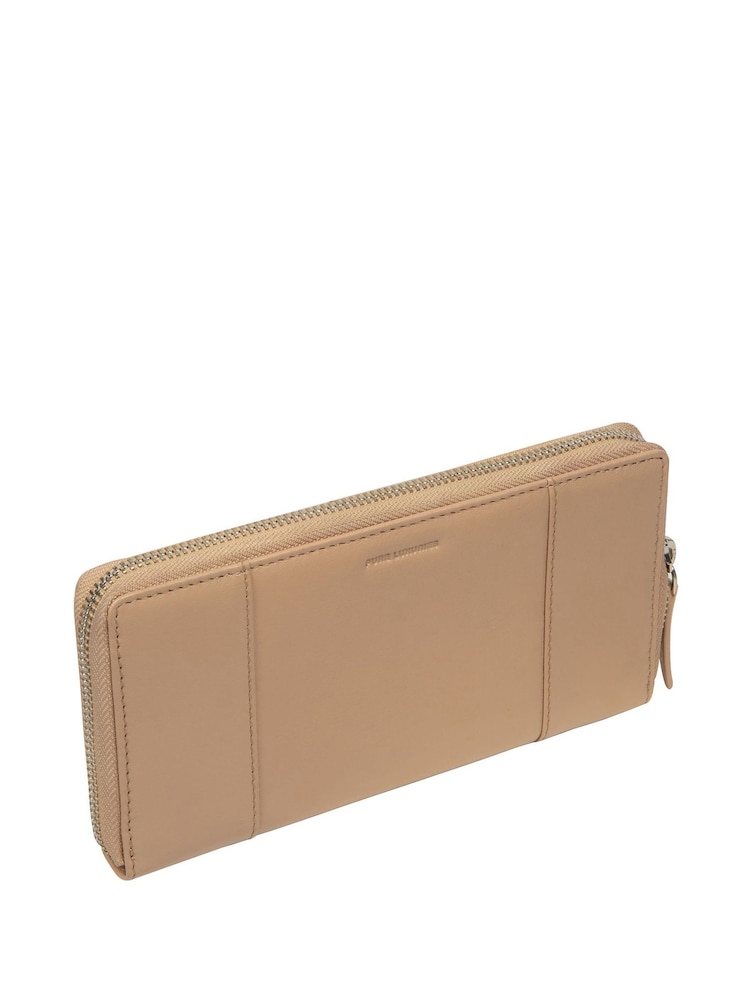 Natur - Pure Luxuries London April Leather Purse - Bild 2 von 5