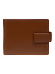 Pure Luxuries London 'Henry' Leather Brown Wallet - Image 1 of 4