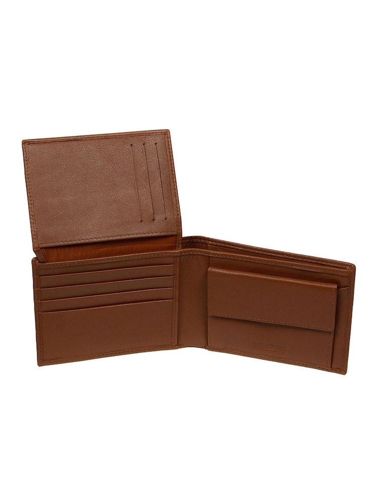 Pure Luxuries London 'Jack' Leather Brown Wallet - Image 2 of 5