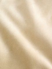 Yellow Faux Suede Button Through Dolly Coat - Image 4 of 4