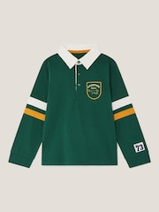 Monsoon Green Adventure Logo Polo Shirt - Image 1 of 3