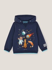 Monsoon Blue Glow In The Dark Space Hoodie - Image 1 of 3