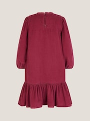 Monsoon Pink Embroidered Corduroy Tunic Dress - Image 3 of 4