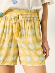FatFace Fiona Sun Tile Flippy Shorts - Image 2 of 7