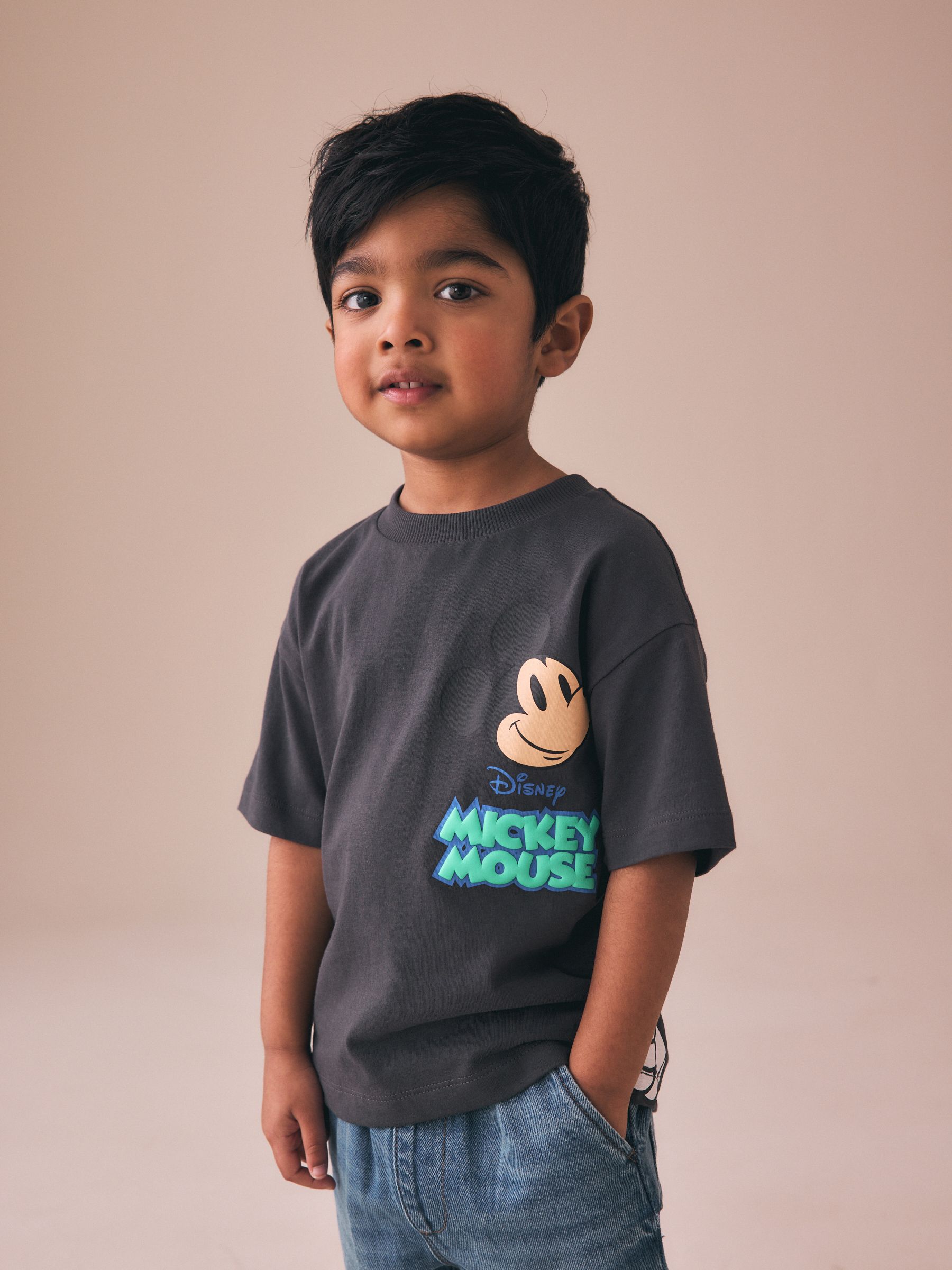 Comprar Cinza escuro - Camiseta de manga curta do Mickey Mouse