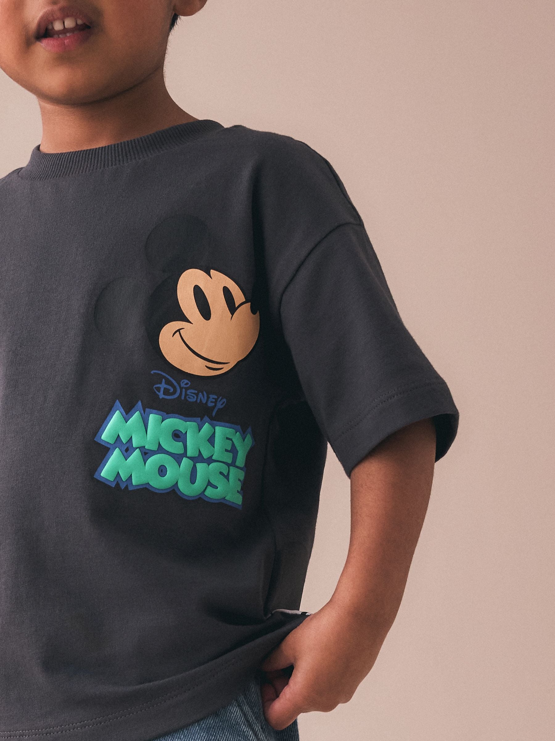 Comprar Cinza escuro - Camiseta de manga curta do Mickey Mouse