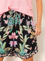 FatFace Anna Tropical Placement Tropical Longline Shorts - Image 4 of 6