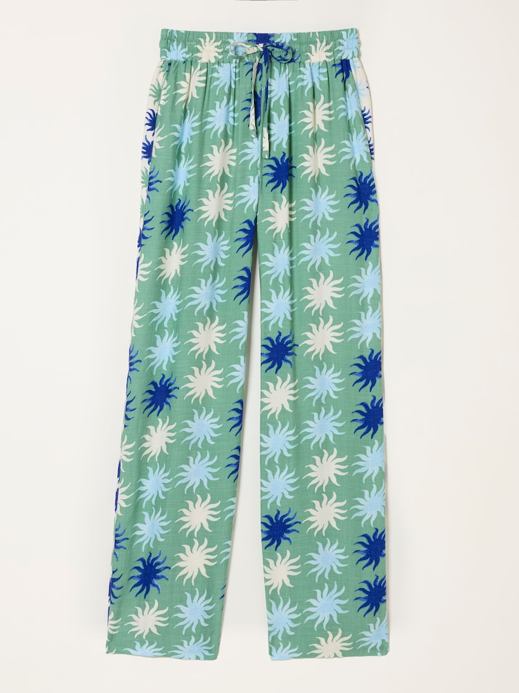 FatFace Melissa sun tile Palazzo Trousers - Image 6 of 6