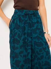 FatFace Melissa Batik Mono Palazzo Trousers - Image 4 of 6