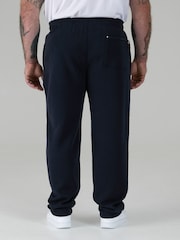 D555 Blue ALBERT Jogging Bottoms With Open Hem and Zipper Pockets - Image 2 of 9