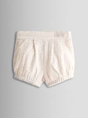 Jojo Maman Bébé Natural Top and Shorts Set - Image 4 of 6