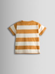 JoJo Maman Bébé Yellow Safari Appliqué T-Shirt - Image 2 of 3