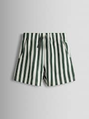 JoJo Maman Bébé Khaki Green Dino 2-Piece T-Shirt And Shorts Set - Image 4 of 7