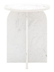 Gallery Home White Beacon Side Table - Image 4 of 7