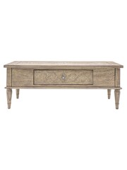 Gallery Home Natural Haven Push Drawer Coffee Table - Image 6 of 7