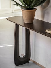 Gallery Home Brown Strata Console Table - Image 2 of 7