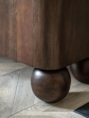 Gallery Home Dark Wood Verve 4 Door Sideboard - Image 3 of 8