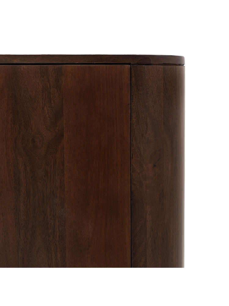 Gallery Home Dark Wood Verve 4 Door Sideboard - Image 8 of 8