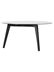 Gallery Home Black Raven Round Coffee Table - Image 3 of 4