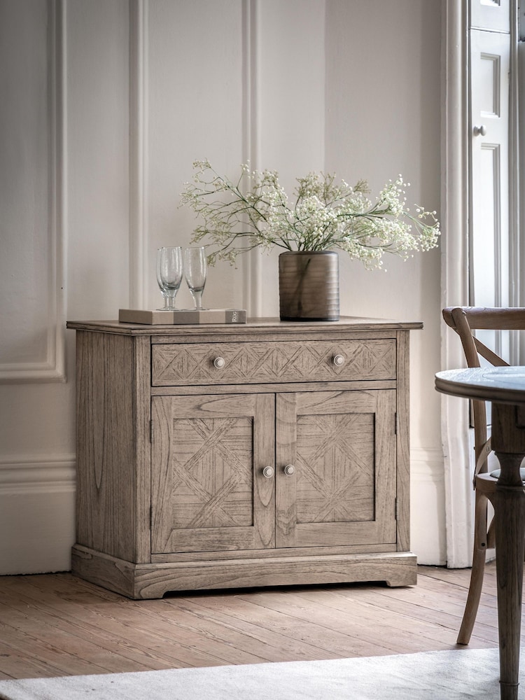 Gallery Home Natural Haven 2 Door 1 Drawer Sideboard - Image 1 of 6 Gallery Home Natural Haven 2 Door 1 Drawer Sideboard - Image 1 of 6