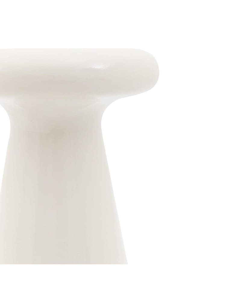 Gallery Home Cream Cobble Side Table Concrete - Image 4 of 4