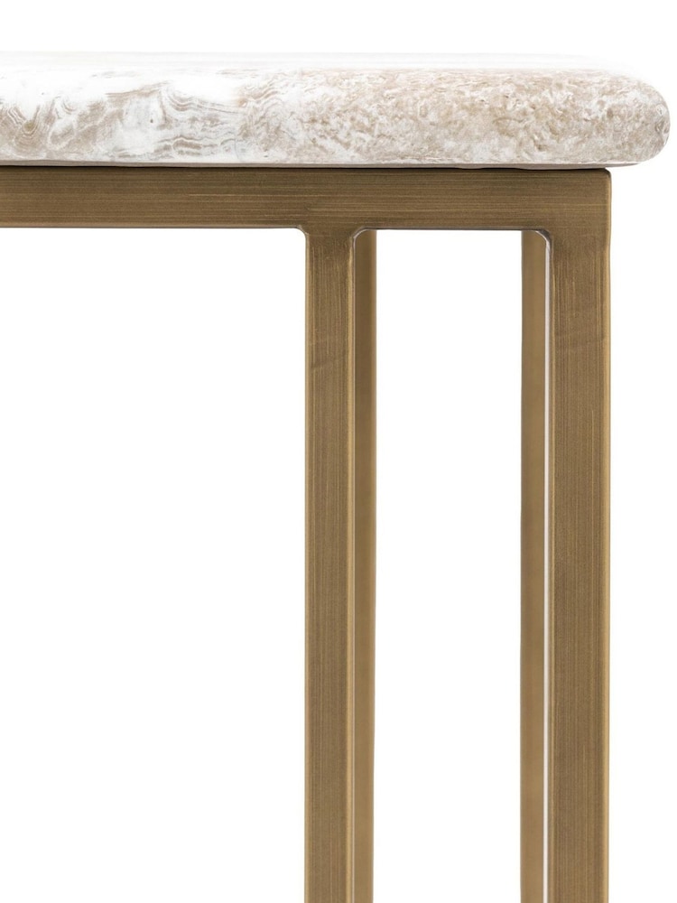 Gallery Home Green Glamour Supper Table - Image 8 of 8