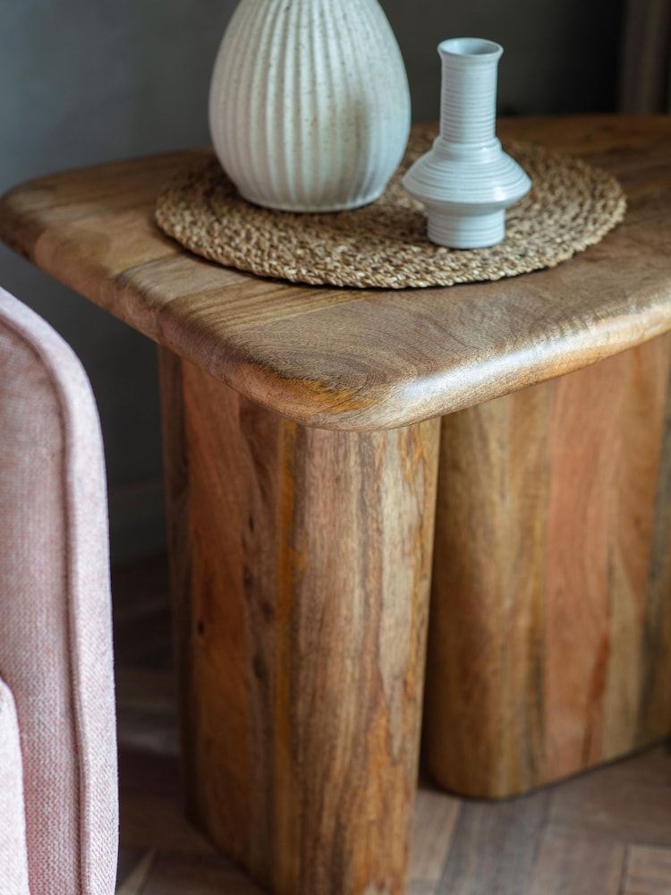 Gallery Home Light Wood Zephyr Side Table - Image 2 of 4